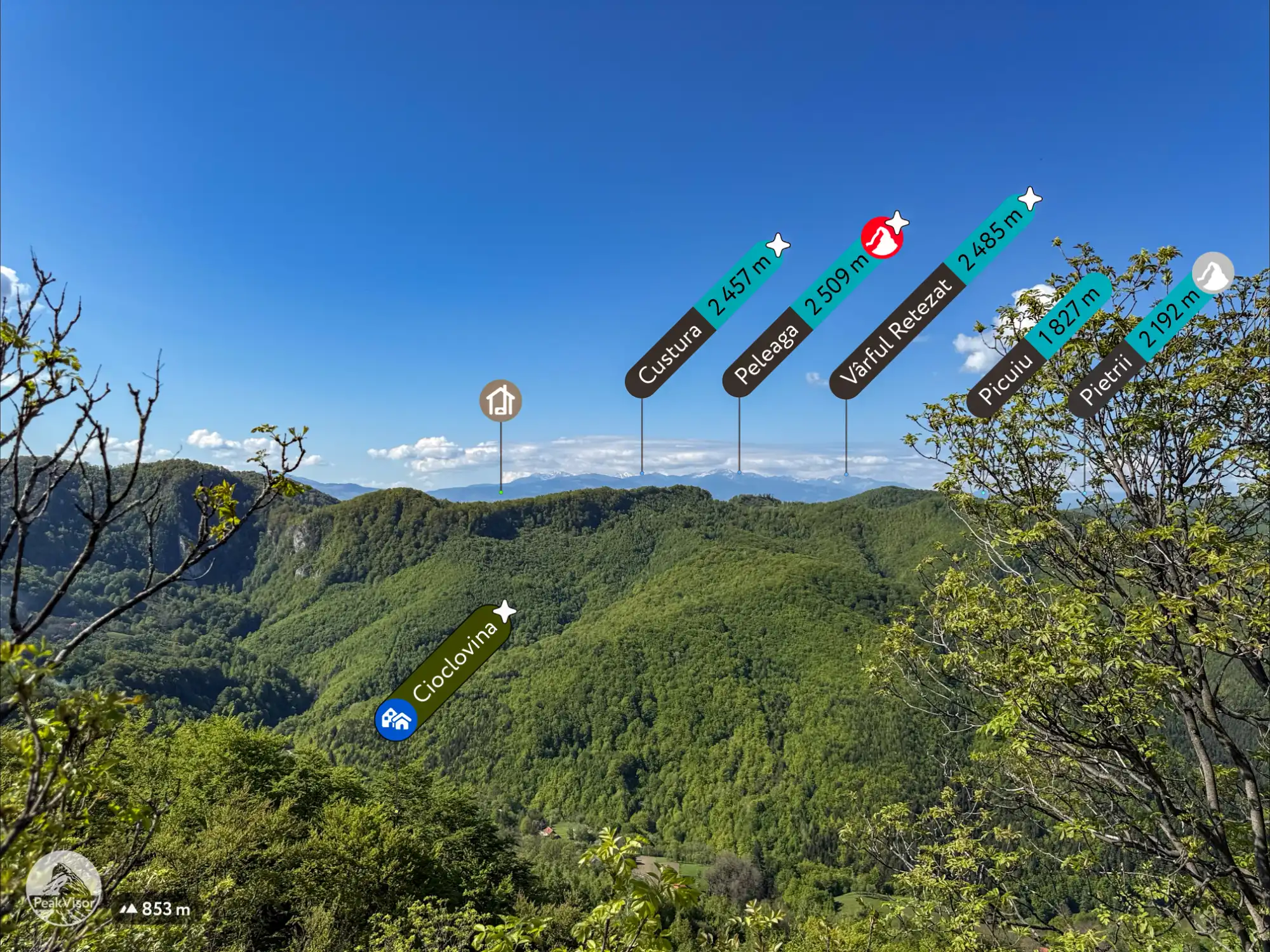 Traseu Cioclovina — Piatra Roșie